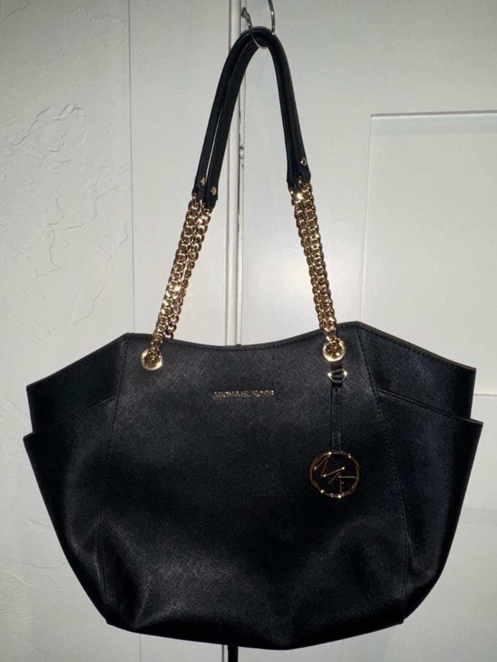 Michael Kors Jet Set Large Saffiano Leather Shoulder Bag